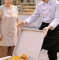 [Part 2] ขนมไทยบ านๆอย าค ดมาเท ยบหร ๆ เเต ป ากล บส งสอนเชฟพ ดไม ออกเลยท เด ยว